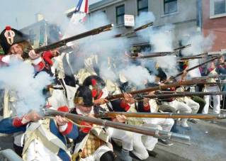 French musketry Mayo reenactment