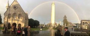 Glasnevin Cemetery Tower Rainbow