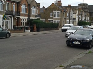 The plaque commemorating Jim Connell who lived in this house for many years, including when he wrote "The Red Flag".
