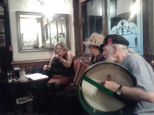 Jim, Jake and violinist (whose name I can't remember)