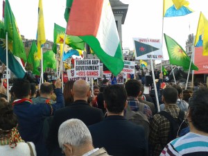 Turkish AKP=ISIS Kobane Rally