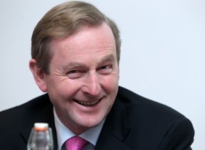 Enda Kenny, Fine Gael, Taoiseach (Prime Minister) FG/ Labour coalition Irish Government.