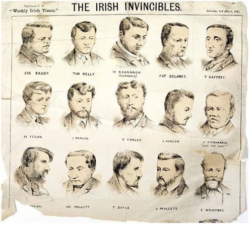 Sketch-portraits of the Invincibles