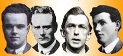 The Mountjoy Four executions by the Irish Free State in 1922 of one IRA Volunteer from each province.
