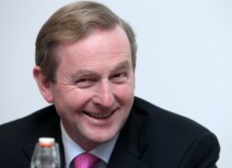 Enda Kenny winking