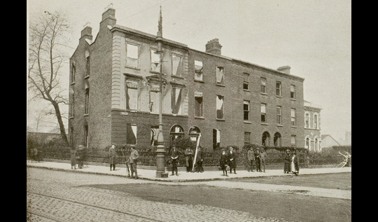 Clanwilliam House after the Rising