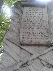 Mount St Bridge Gaeilge pla