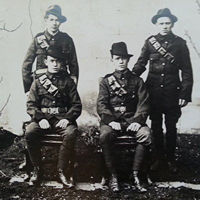 The four survivors of the Clanwilliam House garrison.