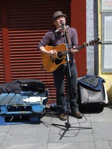 Paul O'Toole, who played a number of sets, including singing some songs of his own composition