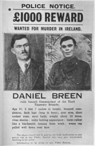 Daniel Breen wanted poster