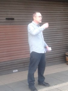 Joe Mooney, the tour guide