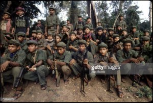 Khmer Rouge fighters