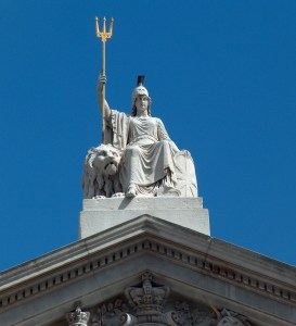 Britannia Statue, Somerset House, Strand