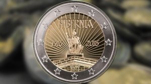 Hibernia €2 coin 2016