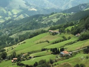 Pyrenean landscape in Iparralde ("the northern country"), the part of the Basque Country ruled by France.