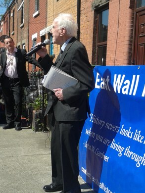 Eamon Carpenter, 94, grandson of Walter Carpenter (Photo D.Breatnach)