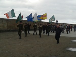 Colour Party Marching