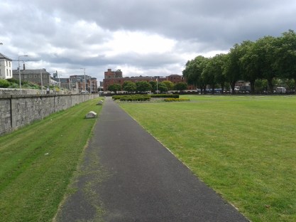 View from the west pedestrian gate to the east since the Acre opened (Photo: C. Sulish)