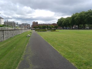 View from the west pedestrian gate to the east since the Acre opened (Photo: C. Sulish)