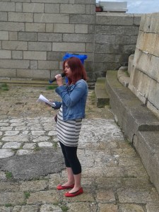 Niamh McDonald speaking on behalf of the Moore Street 2016 campaign