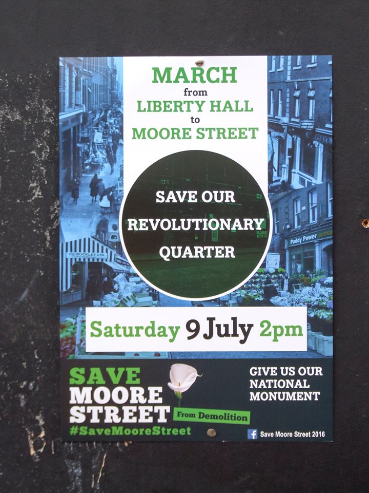 Poster wall M St March 9 July 2016