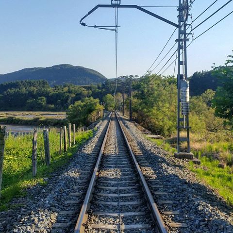 Train tracks Axpe Busturia