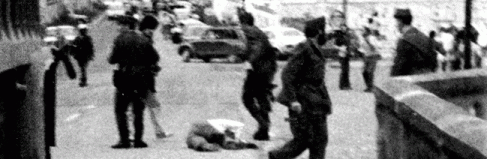 Lemoiz nuclear reactor site seen from a distance (photo source Internet)