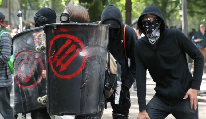 USA Masked Antifascists