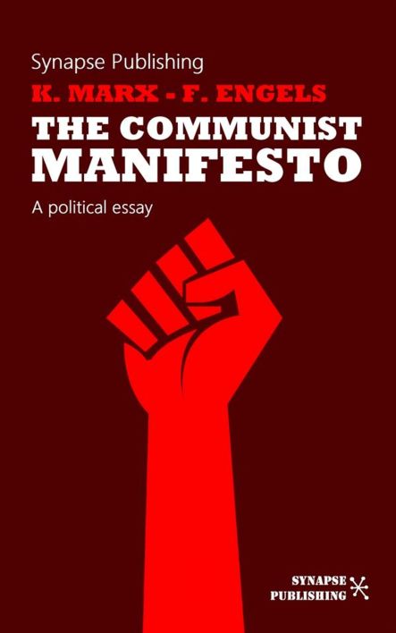 Communist Manifesto Clenched Fist Book Cover